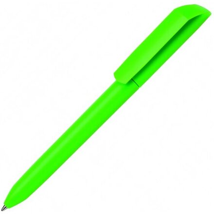 Ручка шариковая автоматическая "Flow Pure MATT F" неоновый зеленый