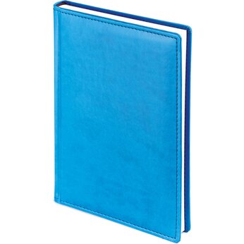 Ежедневник недатированный "Velvet" синий флуор