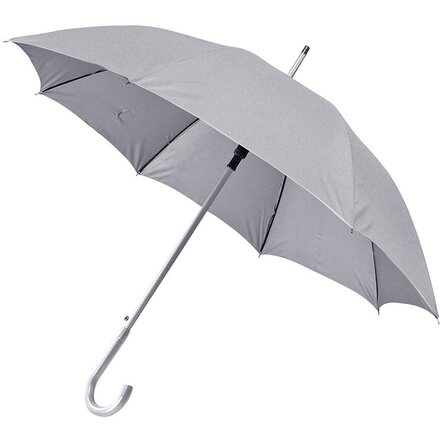 Зонт-трость "SILVER" серый