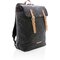 Рюкзак для ноутбука "Canvas" черный/светло-коричневый