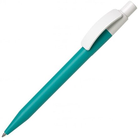 Ручка шариковая автоматическая "PX40 - MATT CB" лазурный/белый
