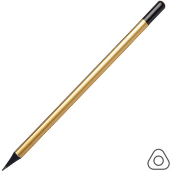 Карандаш простой "IMAGE" HB, золотистый/черный