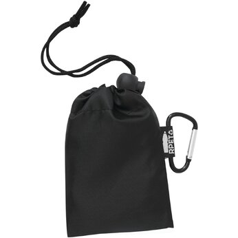 Дождевик-пончо "Eco Safe" в чехле, прозрачный/черный