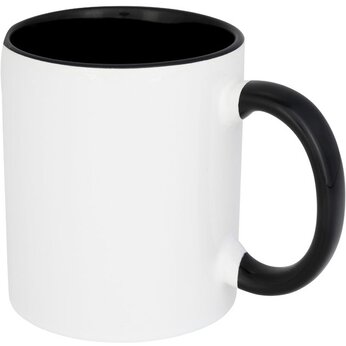 Кружка для сублимации "Pix" белый/черный