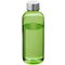 Бутылка для воды "Spring" прозрачный зеленый/серебристый