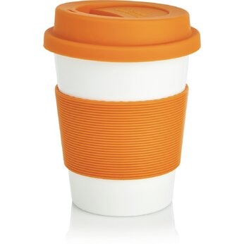 Стакан "P432.888" белый/оранжевый