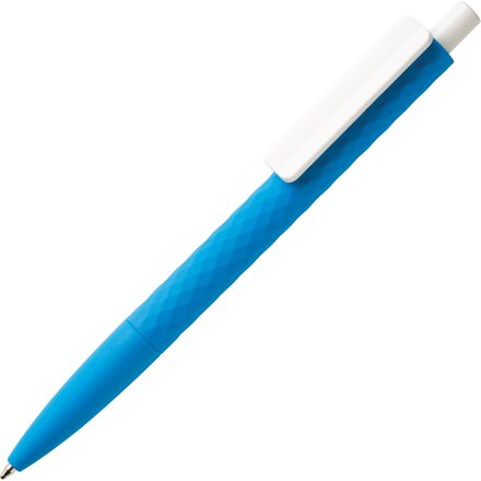 Ручка шариковая автоматическая "X3 Smooth Touch" синий/белый