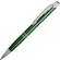 Ручка шариковая автоматическая "Имидж" зеленый/серебристый