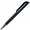 Ручка шариковая автоматическая "Flow T-GOM C CR" софт-тач, черный/серебристый