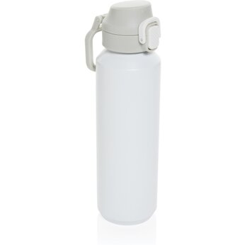 Бутылка для воды "Via" с карабином, белый