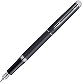 Перьевая ручка Waterman Hemisphere, серебристый/черный