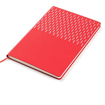 Ежедневник недатированный A5 "Esmeralda", красный/белый