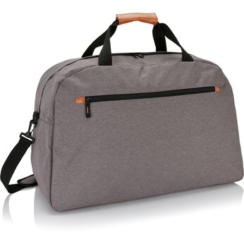 Сумка дорожная "Fashion duo tone" серый