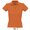 Рубашка-поло женская "People" 210, XXL, оранжевый