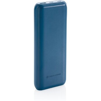 Зарядное устройство Power Bank "Urban Vitamin Pasadena" 20000 мАч, синий
