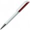 Ручка шариковая автоматическая "Flow BC CR" белый/красный