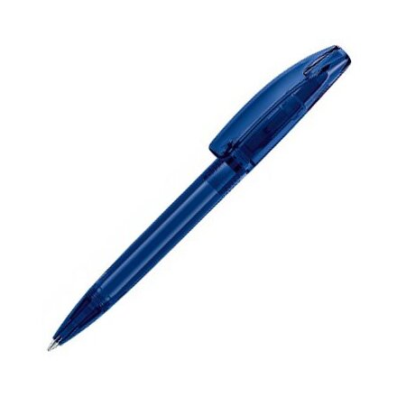 Ручка шариковая автоматическая "Bridge Clear" темно-синий