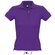 Рубашка-поло женская "People" 210, L, темно-фиолетовый