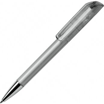Ручка шариковая автоматическая "Flow 30 CR" светло-серый/серебристый