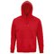 Джемпер унисекс "Stellar" 280, L, с капюшоном, красный