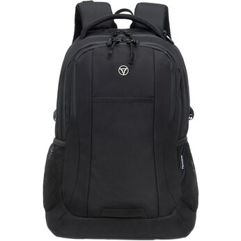 Рюкзак TORBER ROCKIT с отделением для ноутбука 15", чёрный, полиэстер, 34 х 16,5 х 47 см, 24 л