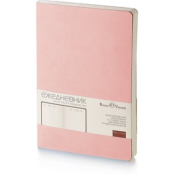 Ежедневник недатированный "Megapolis Flex" розовый пудровый