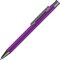 Ручка шариковая автоматическая "Straight Gum" софт-тач, фиолетовый/антрацит