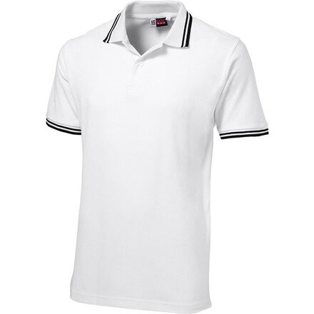 Рубашка-поло мужская "Erie" 180, XXXL, белый
