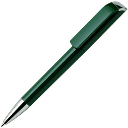 Ручка шариковая автоматическая "Tag C CR" темно-зеленый/серебристый