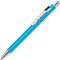 Ручка шариковая автоматическая "Straight Si" голубой/серебристый