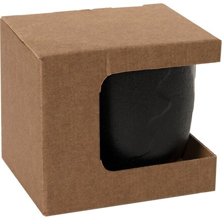 Коробка подарочная для кружки "21042" коричневый