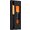 Набор "Flow Pure GOM KF+Liqeo Highlighte" черный/оранжевый: ручка шариковая автоматическая и маркер