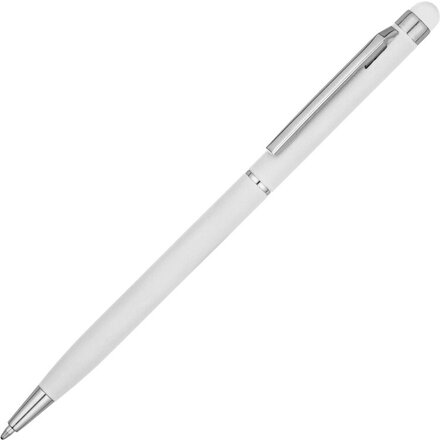 Ручка шариковая автоматическая "Jucy Soft" софт-тач, белый