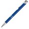 Ручка шариковая автоматическая "Beta BK" королевский синий/серебристый