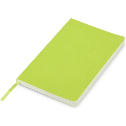 Блокнот "Softy 2.0", гибкая обложка A5, 80 листов, зеленое яблоко, размер А5