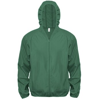 Ветровка унисекс "Colin" 280Т, XL, темно-зеленый