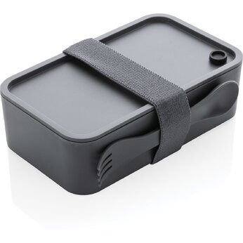 Контейнер для еды "P269.592" темно-серый