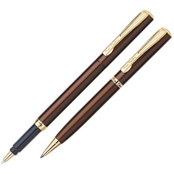 Набор "Pen and Pen": ручка шариковая, ручка-роллер. Pierre Cardin