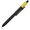Ручка шариковая автоматическая "Kiwu" черный/желтый