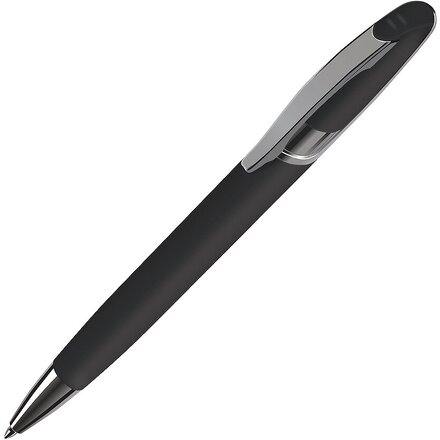 Ручка шариковая автоматическая "Force" черный/серебристый