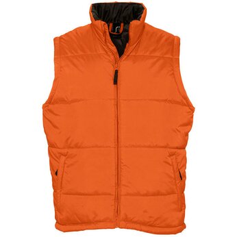 Жилет унисекс "Warm" 210, 3XL, оранжевый
