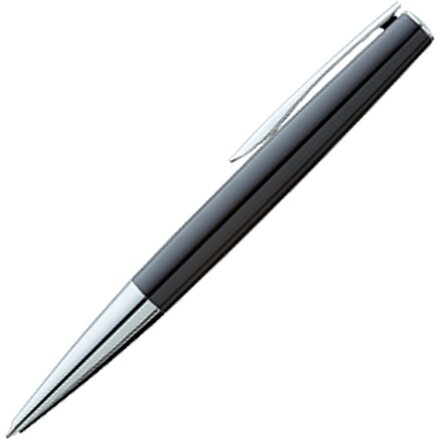 Ручка шариковая автоматическая "Elegance" черный/серебристый