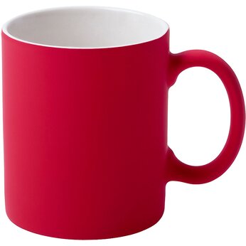 Кружка "Bonn Soft" софт-тач, красный