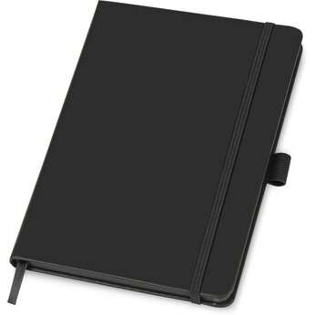Блокнот "ColorNote Black", твердая обложка A5, 80 листов, черный