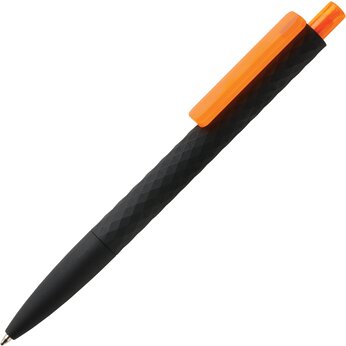Ручка шариковая автоматическая "X3 Smooth Touch" черный/оранжевый
