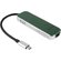 USB-хаб "Chronos" зеленый/серебристый