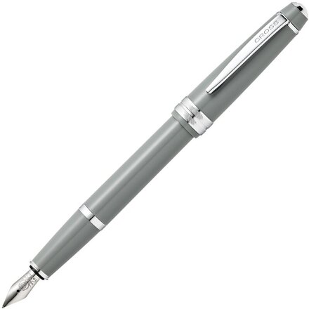 Ручка перьевая "Bailey Light" серый