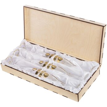 Набор бокалов для шампанского "Сила льва"