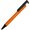 Ручка шариковая автоматическая-подставка "Кипер Q" оранжевый/черный