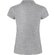 Рубашка-поло женская "Star" 200, S, серый меланж